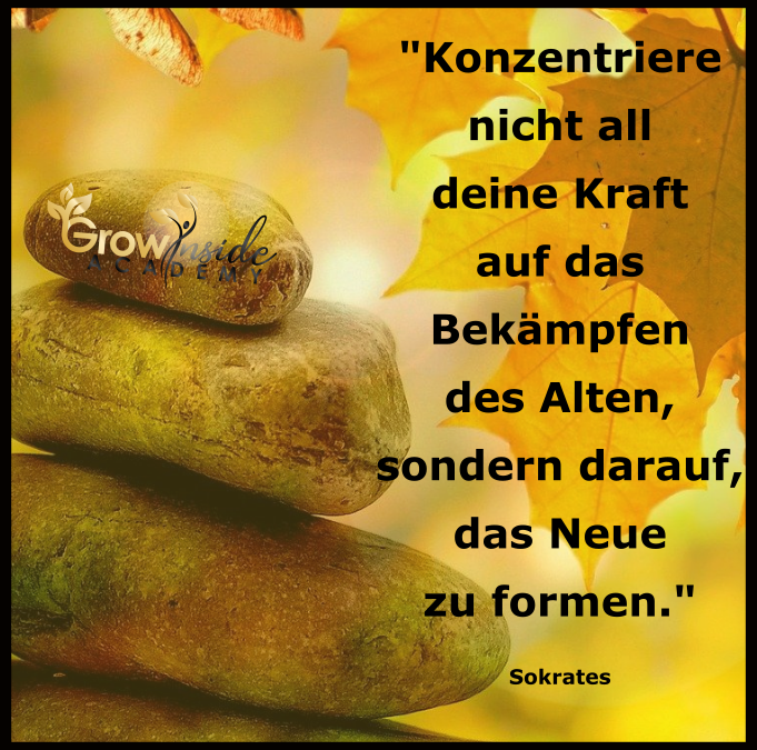 Kraft in Neues geben