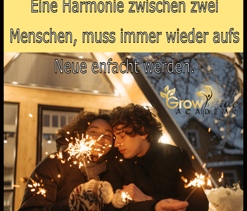 Harmonie zwischen zwei Menschen