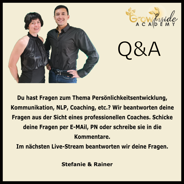 Grow Inside Academy NLP Practitioner Coachausbildung Onlinekurs Stefanie Lackas Rainer Abt