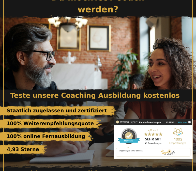 Du möchtest Coach werden?