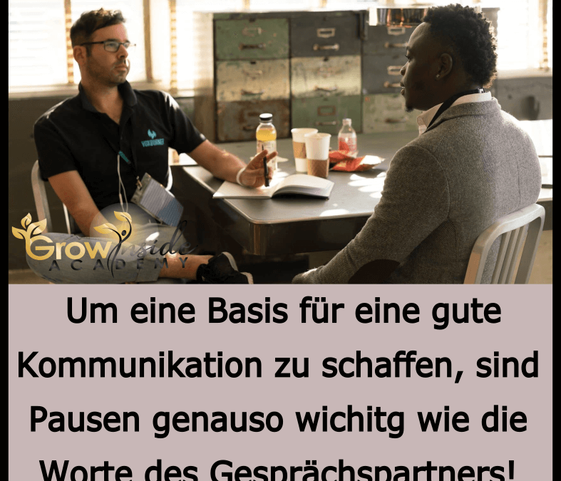 Basis für eine gute Kommunikation