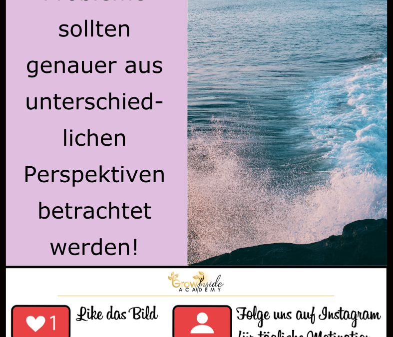 Probleme sollten nicht ignoriert werden!