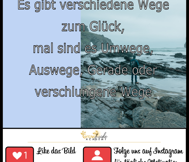 Auf Umwegen auch zum Glück