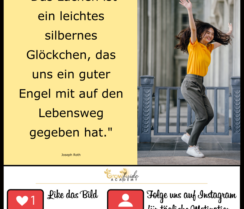 Unser Lachen ist ist wertvoll